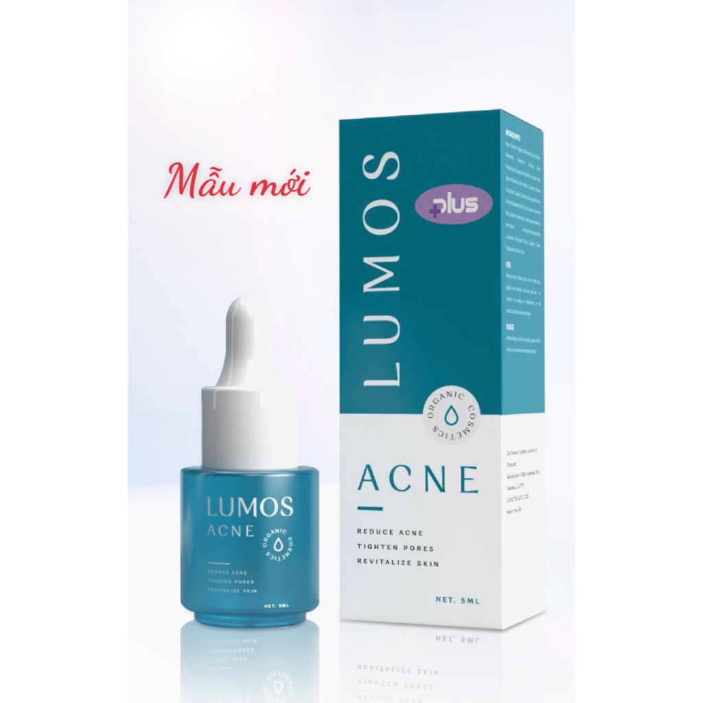 Serum Mụn Lumos Plus Mẫu Mới 2023