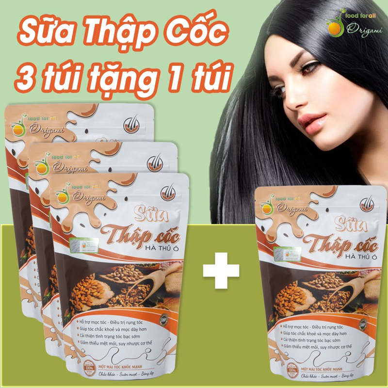 Kích thích mọc tóc, thập cốc hà thủ ô Origami, ngăn ngừa rụng tóc, hói đầu, bạc tóc (2kg)
