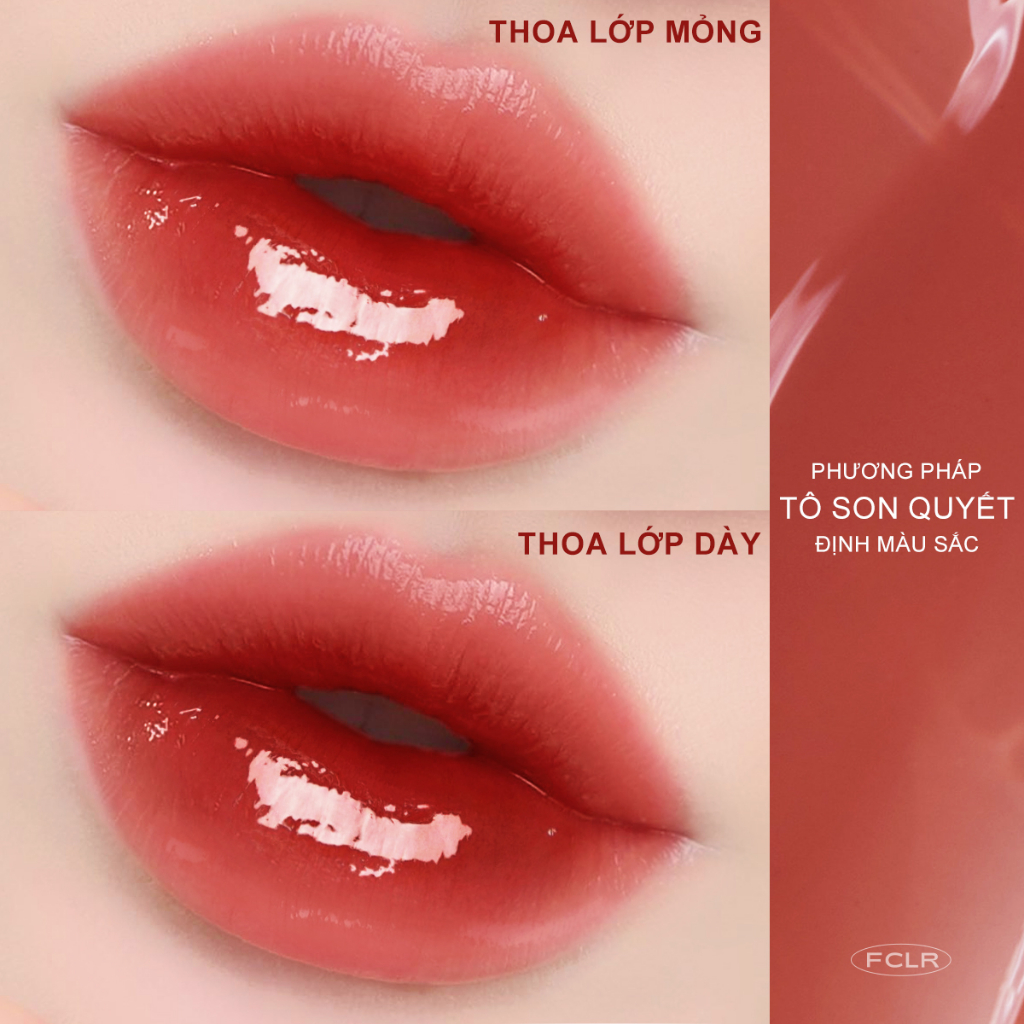 FOCALLURE Son Tint Siêu Căng Bóng Mọng Nước Lâu Trôi
