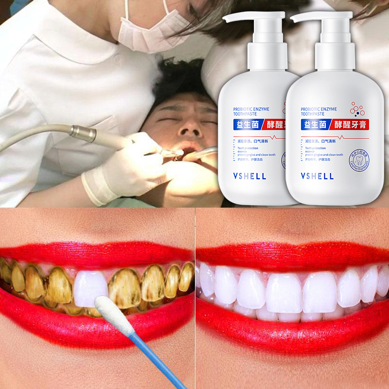 Kem Đánh Răng Làm Trắng Răng Giảm Vết Ố Vàng Trên Răng giảm sâu răng Giữ Hơi Thở Thơm Mát 250g