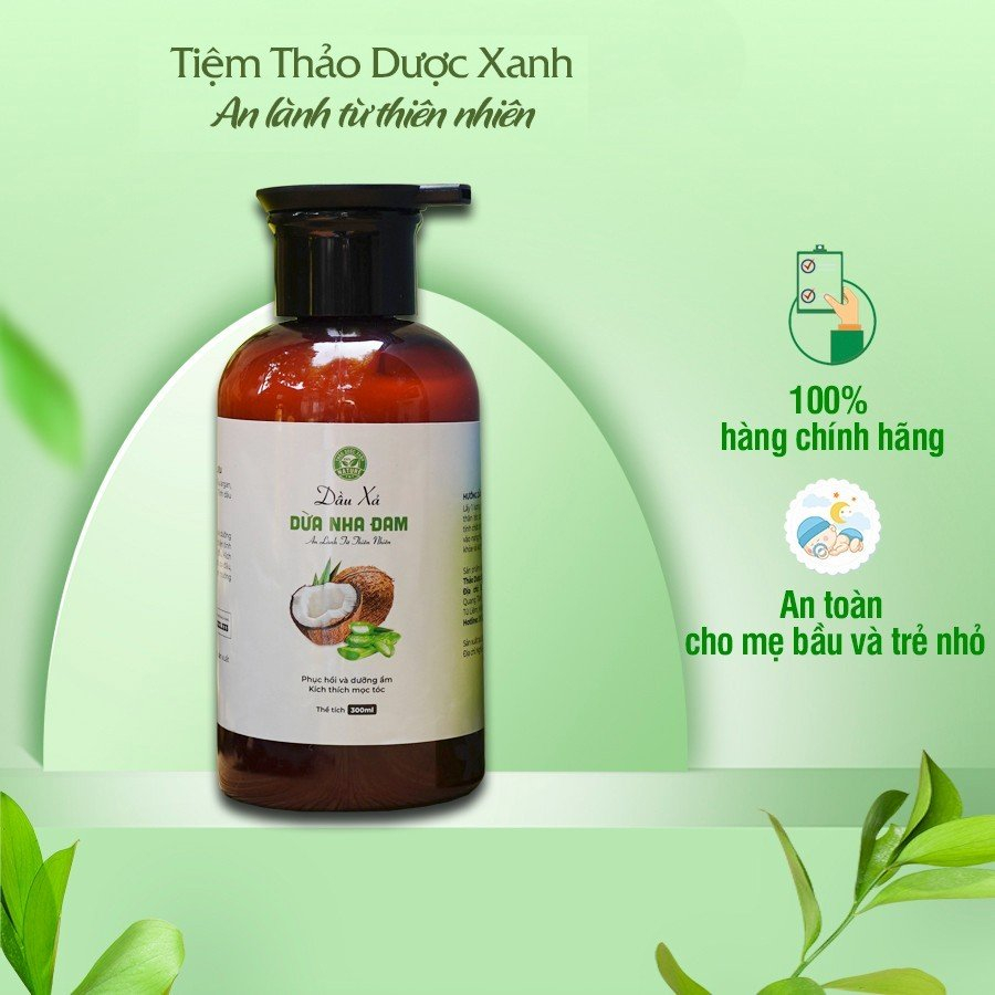 Dầu gội bồ kết thảo dược  giúp kiềm dầu, sạch gàu, nấm, ngứa, ngăn rụng tóc handamde Thảo Dược Xanh