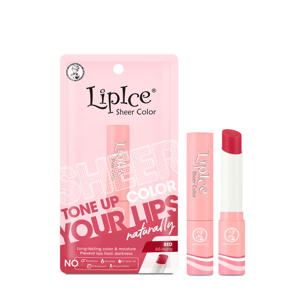 Son dưỡng có màu hiệu chỉnh sắc môi Lipice Sheer Color 2.4g