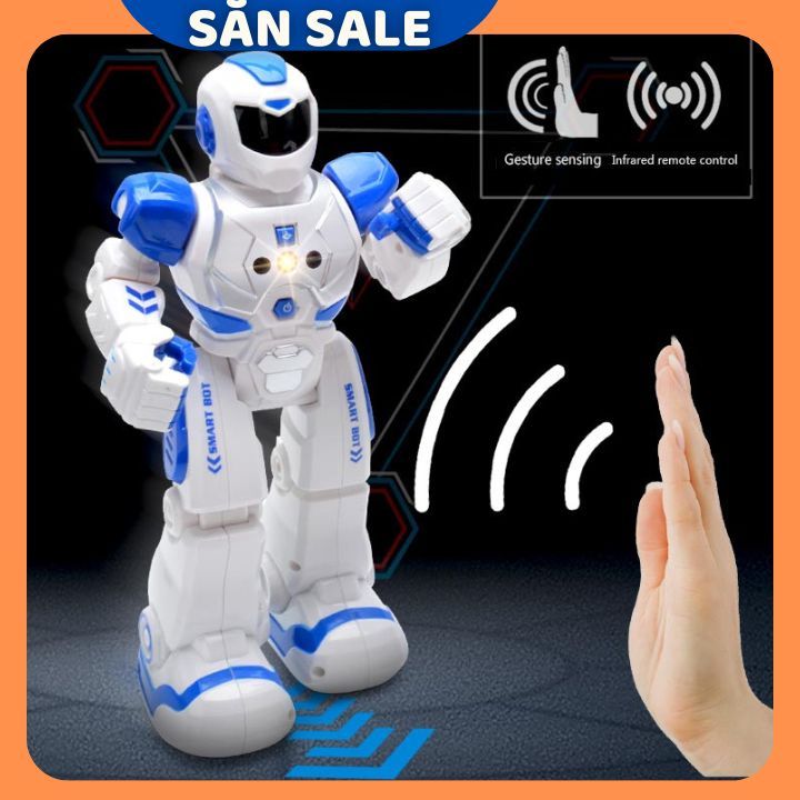 Đồ Chơi Robot Điều Khiển Từ Xa , Điểu Khiển Tay Cảm Ứng Tay (Phiên Bản Tiếng Anh)