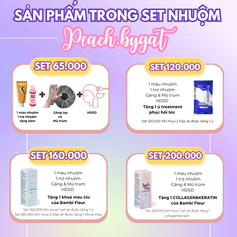 Thuốc nhuộm tóc Nam màu Nâu Tây không cần sử dụng thuốc tẩy tóc của Peachbygat , Peach bygat