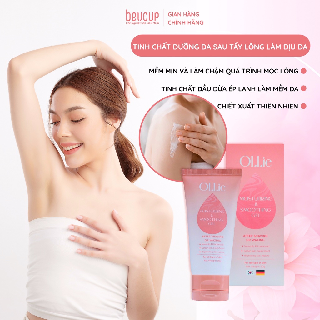 Kem tẩy lông OLLIE , tẩy lông vùng kín, nách, tay, chân,toàn thân body triệt lông an toàn không đau rát dung tích 70ML