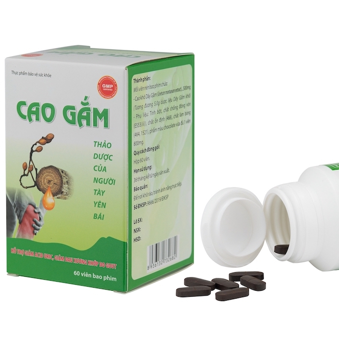 Viên uống Cao Gắm Kiên Minh ( viên nén- hộp 60 viên)