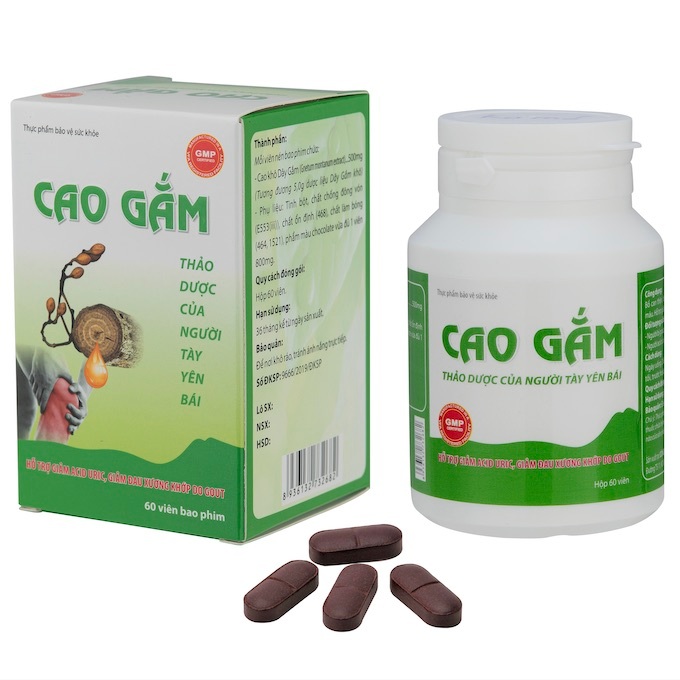Viên uống Cao Gắm Kiên Minh ( viên nén- hộp 60 viên)