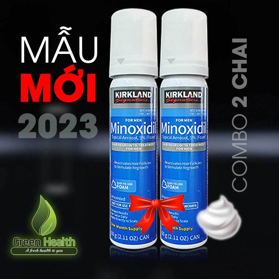 Serum mọc râu tóc Minoxidil 5% dạng bọt