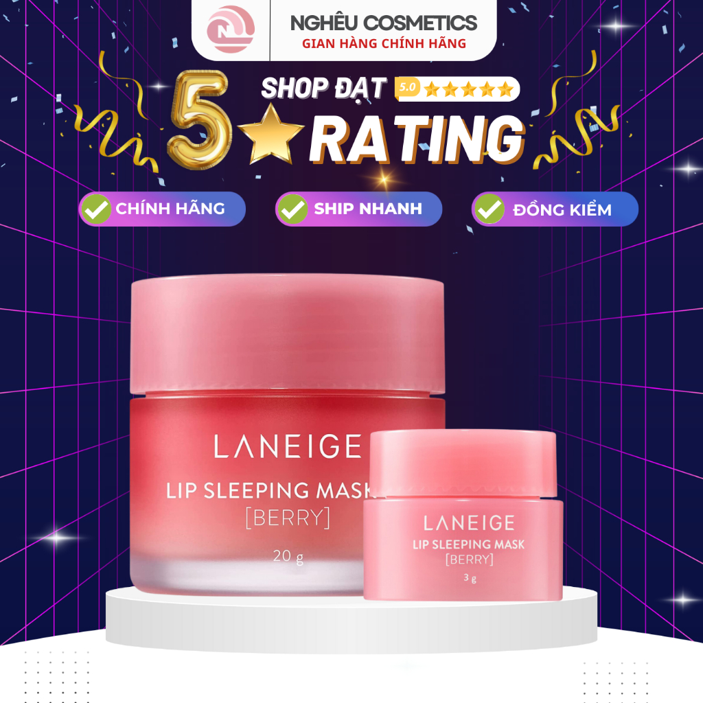 Son Dưỡng Dưỡng Ẩm Làm Hồng Môi Laneige Mini