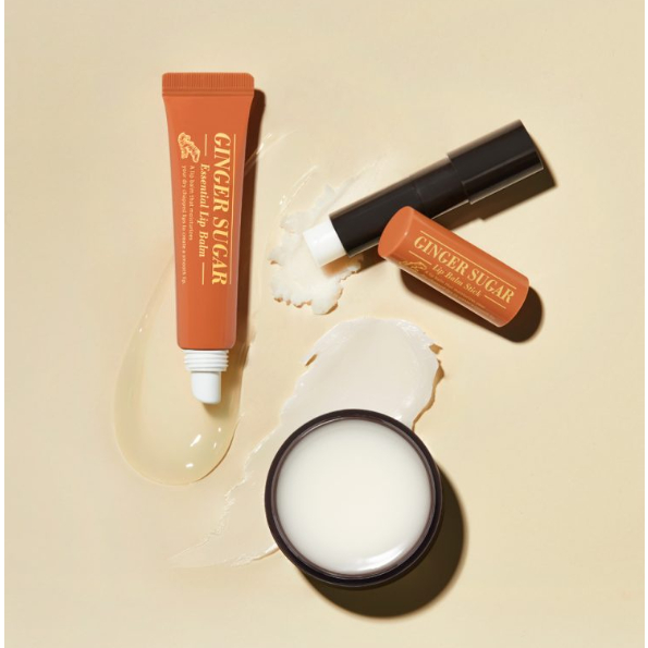 (BILL KOREA) Son Dưỡng Không Màu, Tẩy Da Chết, Mặt Nạ Ngủ Môi ARITAUM ETUDE Ginger Sugar Lip Balm