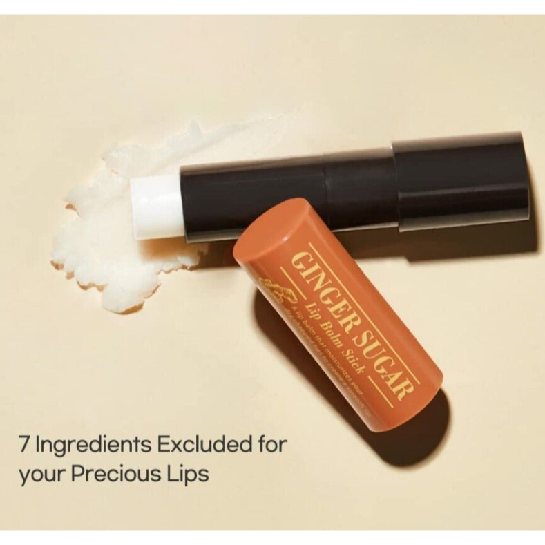 (BILL HÀN) Son Dưỡng Không Màu, Tẩy Da Chết, Mặt Nạ Ngủ Môi ARITAUM ETUDE Ginger Sugar Lip Balm