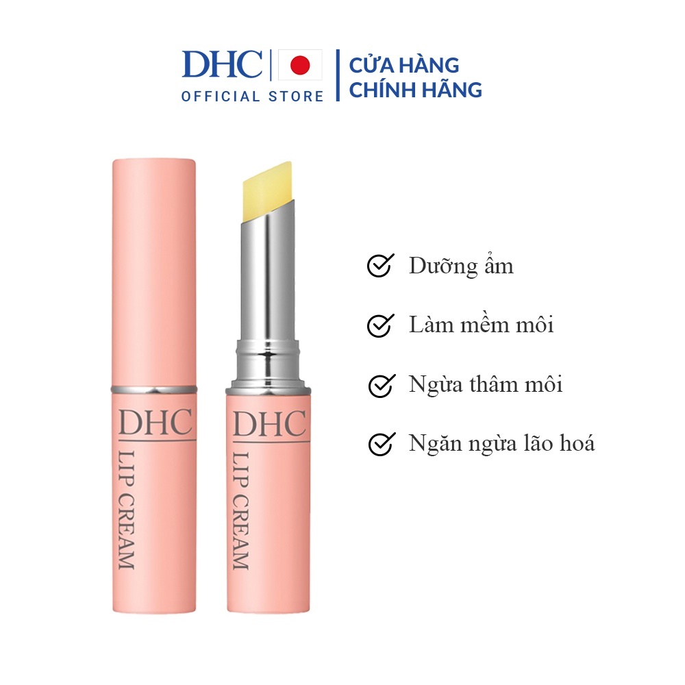 Son Dưỡng Môi DHC Lip Cream, Son Dưỡng DHC Có Màu, Son Dưỡng Môi Mềm Mịn, Dưỡng Ẩm, Dưỡng Môi Khô Thâm Nẻ Saikou