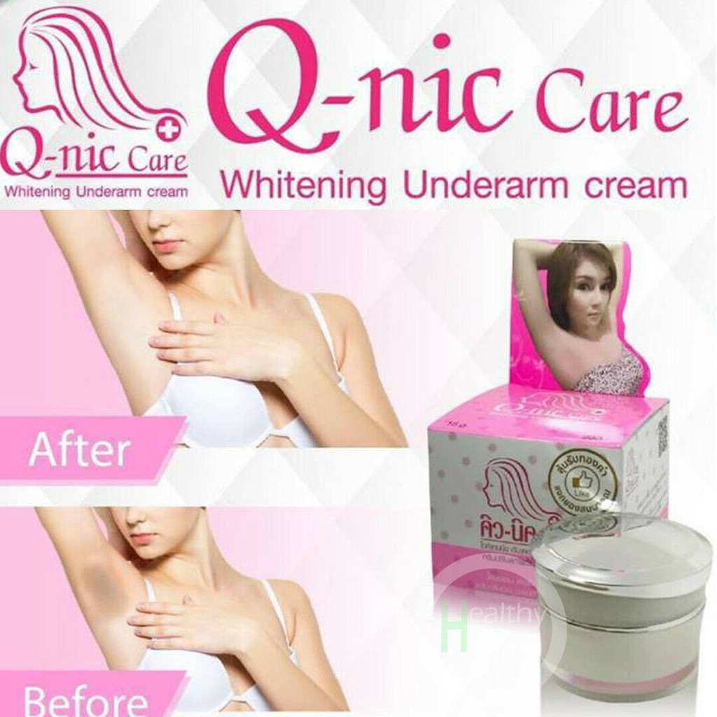 Kem Giảm Thâm Nách QNIC CARE, Thâm Mông, Đầu Gối, Khuỷu Tay Q-NIC CARE- 15Gr, Chính Hãng Thái Lan