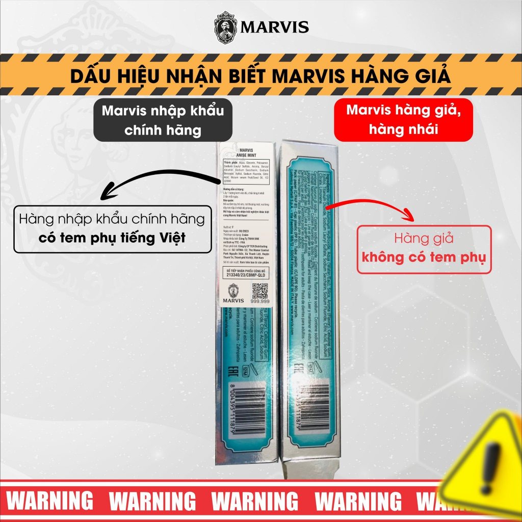 Kem đánh răng Marvis Toothpaste