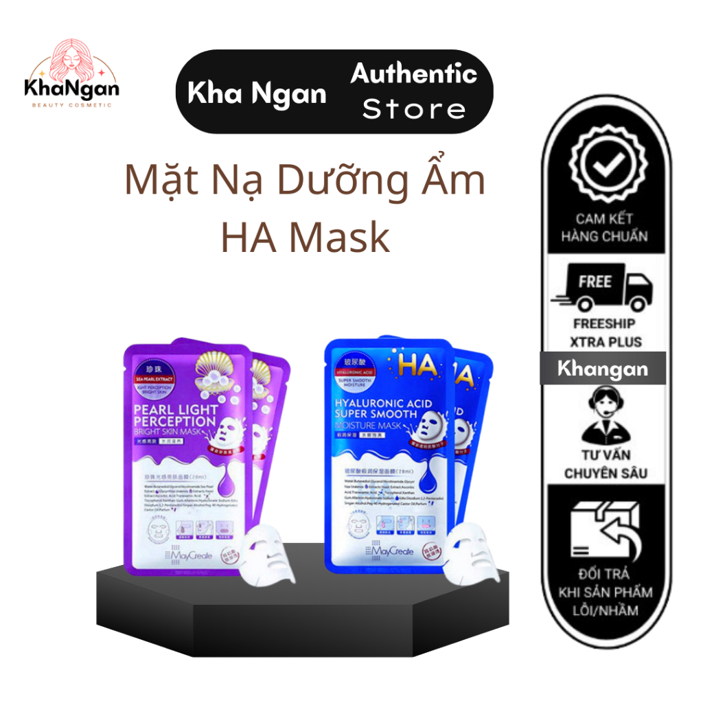 [Miếng lẻ] Mặt nạ dưỡng ẩm HA