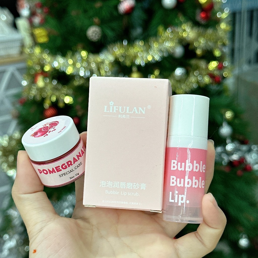 COMBO TẨY TẾ BÀO CHẾT MÔI VA DƯỠNG MÔI