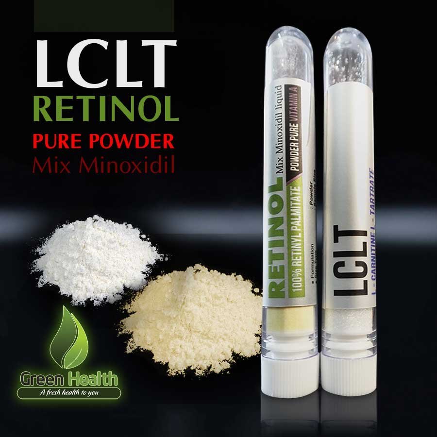 Bột Lclt , Retinol hổ trợ mọc râu nhanh