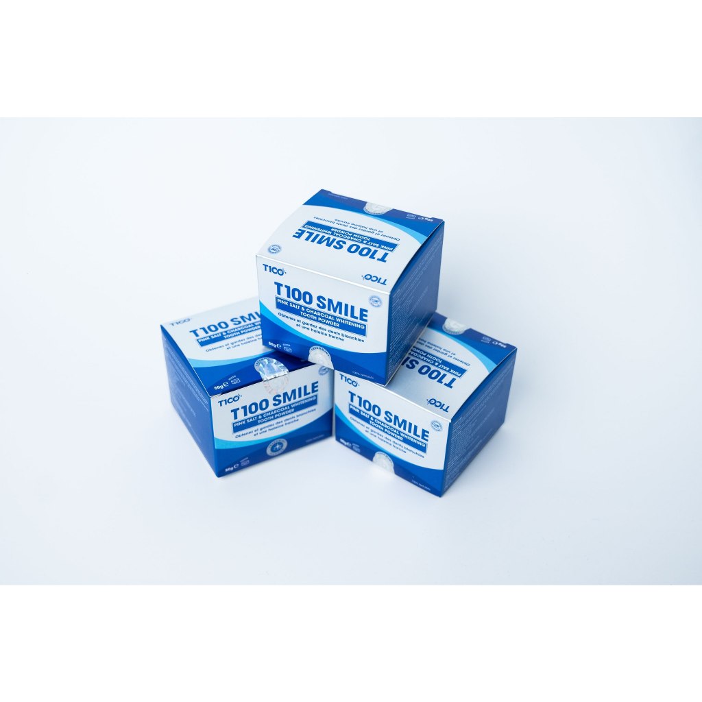 Bột làm trắng răng T100 smile chính hãng 50gr