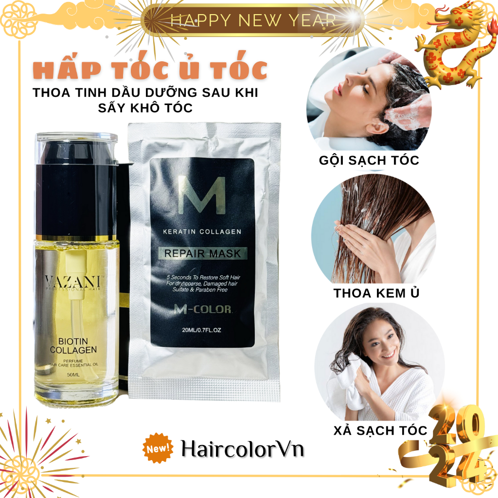 Collagen tươi A86 phục hồi tóc hư tổn khô sơ hấp ủ tóc hư tổn cho salon 500ml