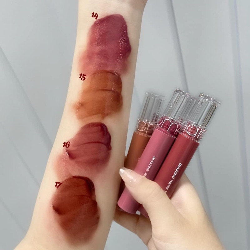 [FREE SHIP] Son Tint Romand Glasting water tint căng mọng môi
