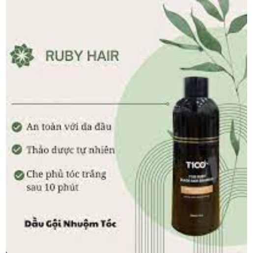 Dầu gội làm đen tóc thảo dược giúp tóc mềm mượt chắc khoẻ từ trong ra ngoài 200ml