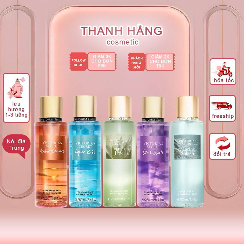 Xịt body mist thơm toan thân Victoria Secret – 250ml