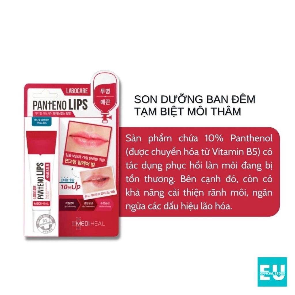 Son Dưỡng Mediheal Làm Mềm Và Hồng Môi Labocare Panteno Lips – Healssence, Son Dưỡng Môi Ngừa Thâm Lips