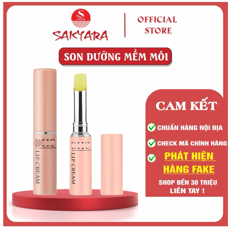 Son dưỡng môi Lip Cream  Nhật Bản son dưỡng chống khô môi làm hông môi giúp đôi môi mềm mại giảm thâm