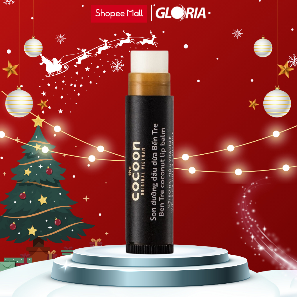Son dưỡng môi dầu dừa bến tre the cocoon 5g