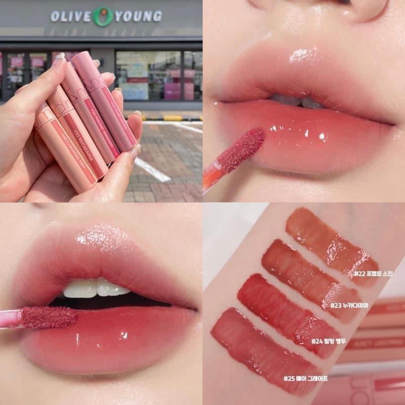 [FREE SHIP] Son Tint Bóng Juicy Lasting Tint 23