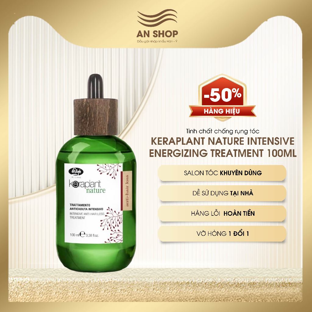 Tinh dầu mọc tóc Keraplant Nature Energizing Treatment 100ml serum kích thích mọc tóc, huyết thanh ngăn rụng