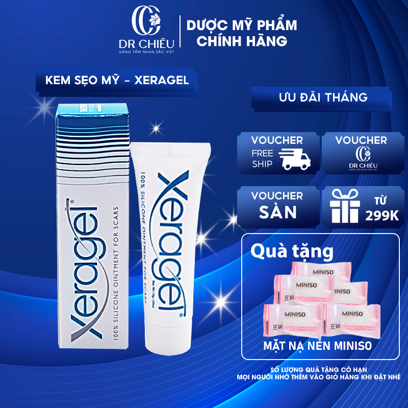 Xeragel ⚜️Chính Hãng⚜️ Kem sẹo Xeragel ⚜️ Chuyên dùng cho thẩm mỹ viện