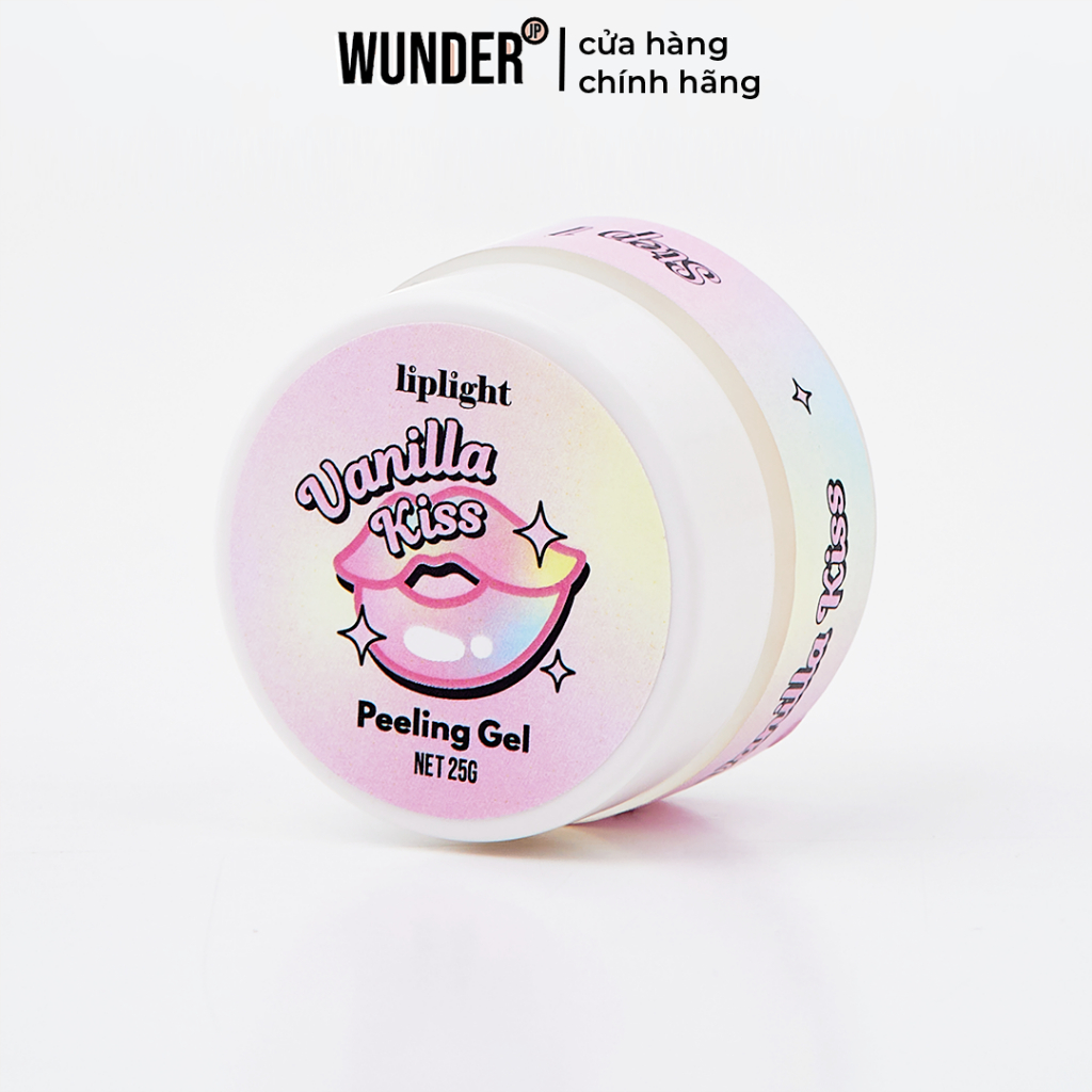 Gel tẩy da chết môi, giảm thâm môi, làm hồng môi Liplight Vanilla Kiss peeling gel