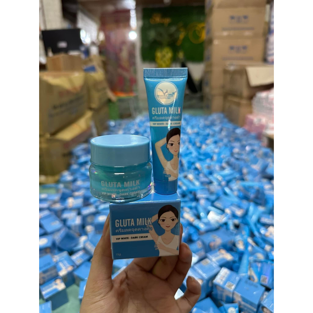 [Chính Hãng, Mua 1 tặng 1] Kem Thâm Nách Gluta Milk Thái Lan, Khử Thâm Nách,Mông, Đầu Gối, Khuỷu tay, 50g