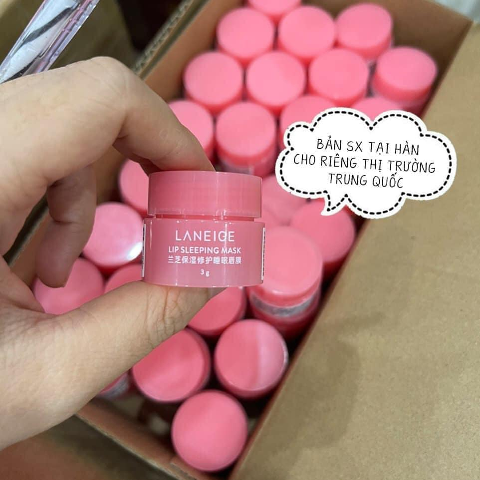 Mặt Nạ Ngủ Môi Lip Sleeping Laneige 3g và 20g Hàn Quốc dưỡng môi chống nứt nẻ