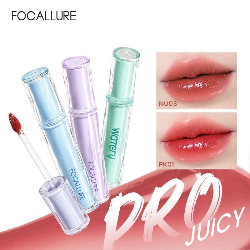 Son tint FOCALLURE Căng Bóng Mọng Nước Lâu Trôi FA L22