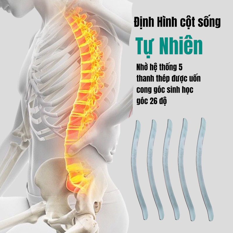 Đai Lưng Cột Sống Thoát Vị, Thoái Hóa Chống Đau Lưng