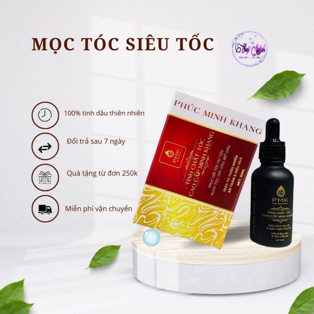 Tinh dầu dưỡng tóc- tinh chất mọc tóc cao cấp Minh khang. giảm rụng tóc, ngứa gàu,phục hồi hư tổn