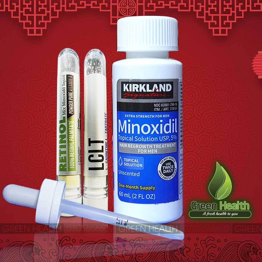 [COMBO TÊT]  Dung dịch mọc râu Minoxidil 5%
