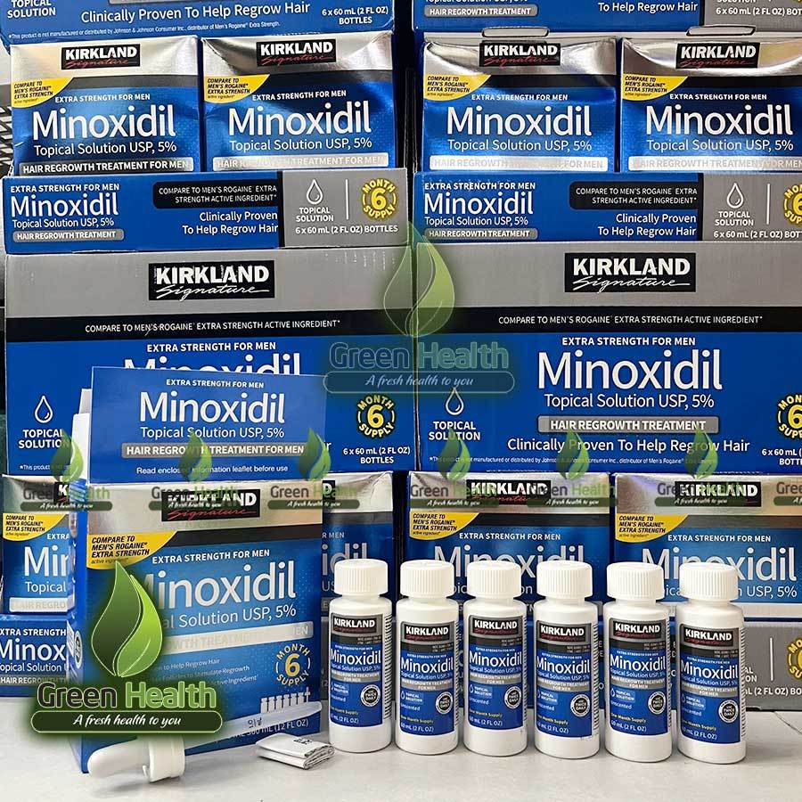 Minoxidil 5% combo LCLT mọc râu tóc