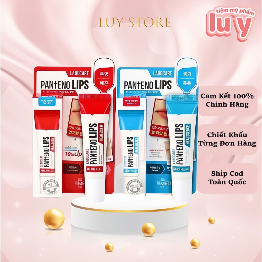Son Dưỡng Môi Mediheal Labocare Panteno Lips, Son Tuýp Chống Thâm Môi Labocare, SGel 10ml Hàn Quốc