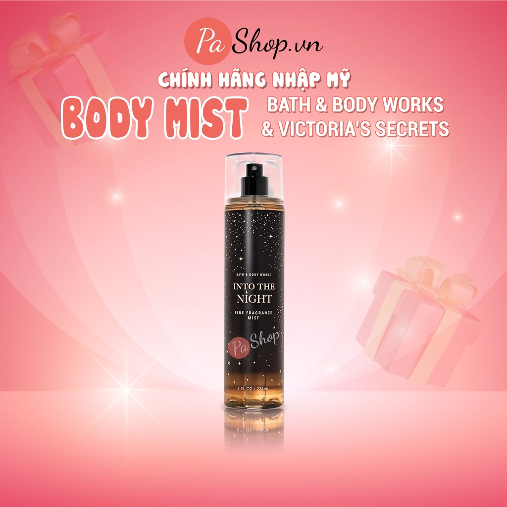Body mist Into The Night xịt thơm toàn thân