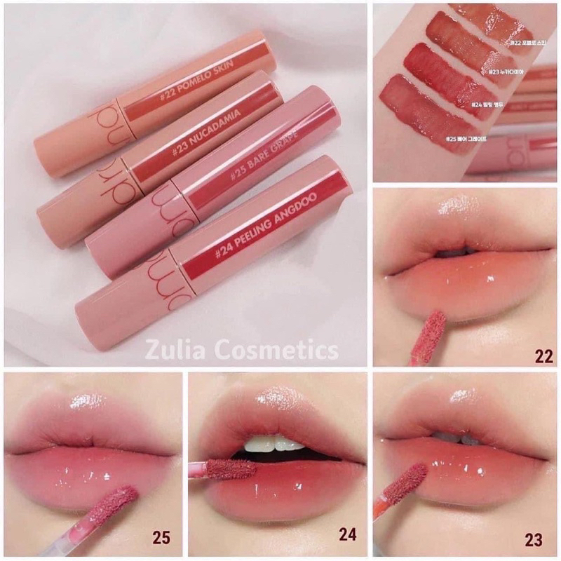 [FREE SHIP] Son Romand Juicy Tint 23 Nucadamia căng mọng môi