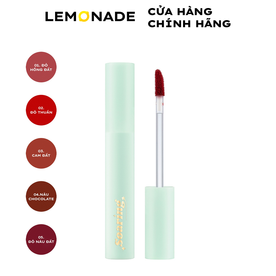 Son kem lì nhẹ môi Lemonade Soaring Lipcream 3.7g