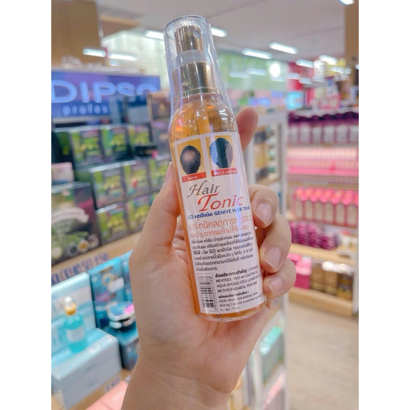 Xịt chống hói Genive Hair Thái Lan giúp mọc tóc dài nhanh