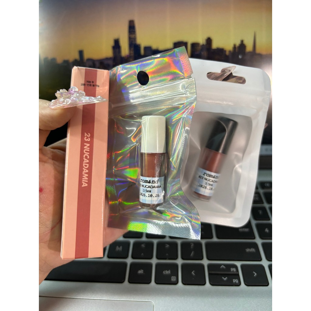 (Mẫu thử – Minisize) Son bóng Romand Juicy Dewy Ful Lasting Tint đủ màu 13 19 20 23