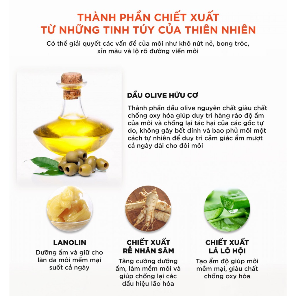 [Mã giảm 25K đơn 99K]Son Dưỡng Môi DHC Nhật Bản Không Màu Cấp Ẩm, Làm Mềm Môi Lip Cream, Hỗ Trợ Giảm Thâm Môi 1.5g