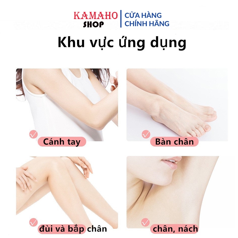 Kem tẩy lông HOBEBAR 50g và Gel dưỡng lô hội 30G dịu nhẹ da không gây kích ứng và không đau rát tẩy lông chân tay nách