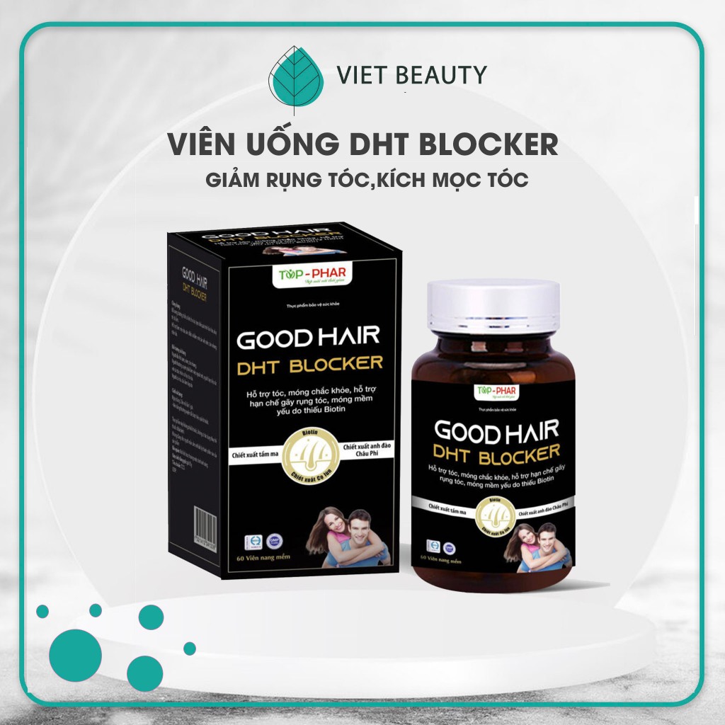 Viên uống mọc tóc, giảm rụng tóc Good Hair DHT Blocker