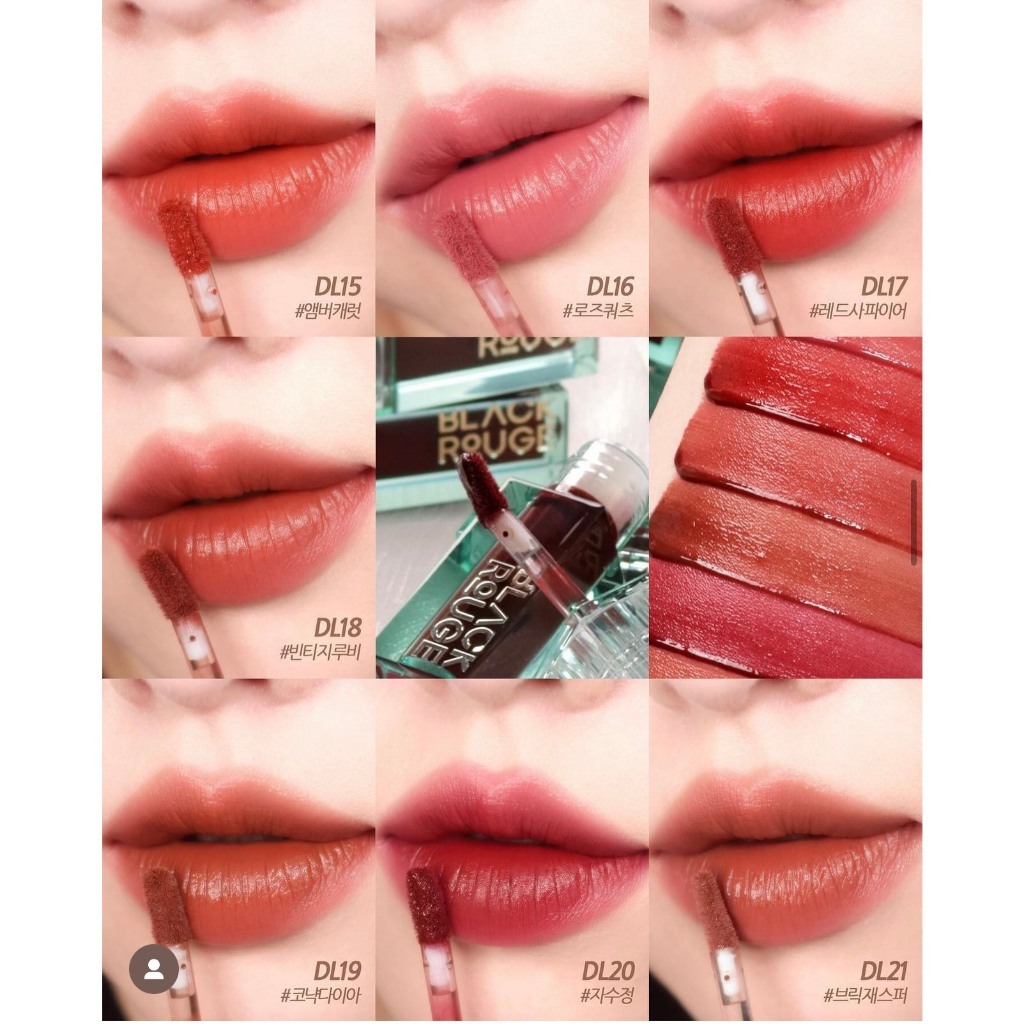 Son Black Rouge Double Layer Over Velvet bóng lì mềm mại bám màu lâu trôi – Lydiabeauty